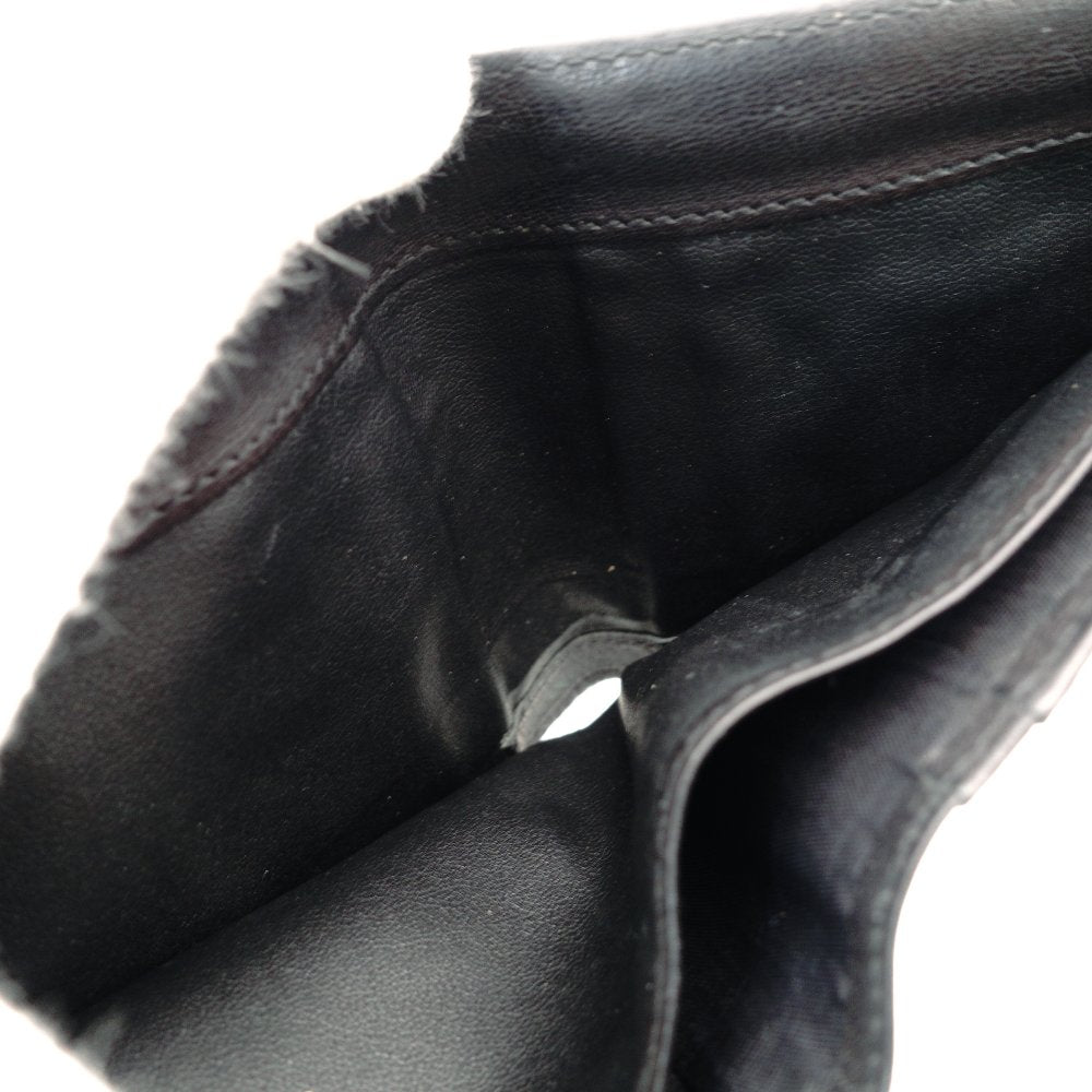 CELINE Macadam Bifold Wallet Brown × Black Wallet Men's Women's 7-10-152