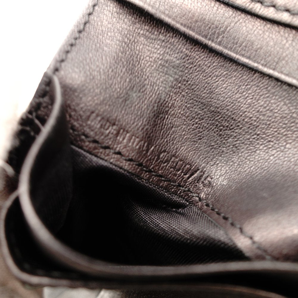CELINE Macadam Bifold Wallet Brown × Black Wallet Men's Women's 7-10-152