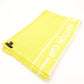 LOUIS VUITTON Cup Towel Yellow Scarf Cotton Cashmere Oversized With Box 7-10-732