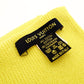 LOUIS VUITTON Cup Towel Yellow Scarf Cotton Cashmere Oversized With Box 7-10-732