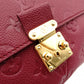 Louis Vuitton Fascinante Monogram Implant Shoulder Bag Orolle Leather Logo Gold Hardware Crossbody 7-10-535