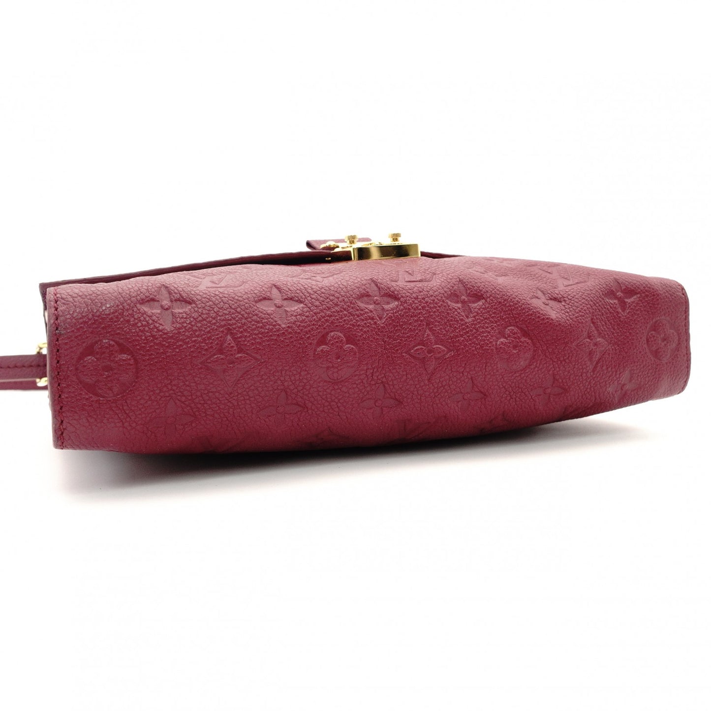 Louis Vuitton Fascinante Monogram Implant Shoulder Bag Orolle Leather Logo Gold Hardware Crossbody 7-10-535