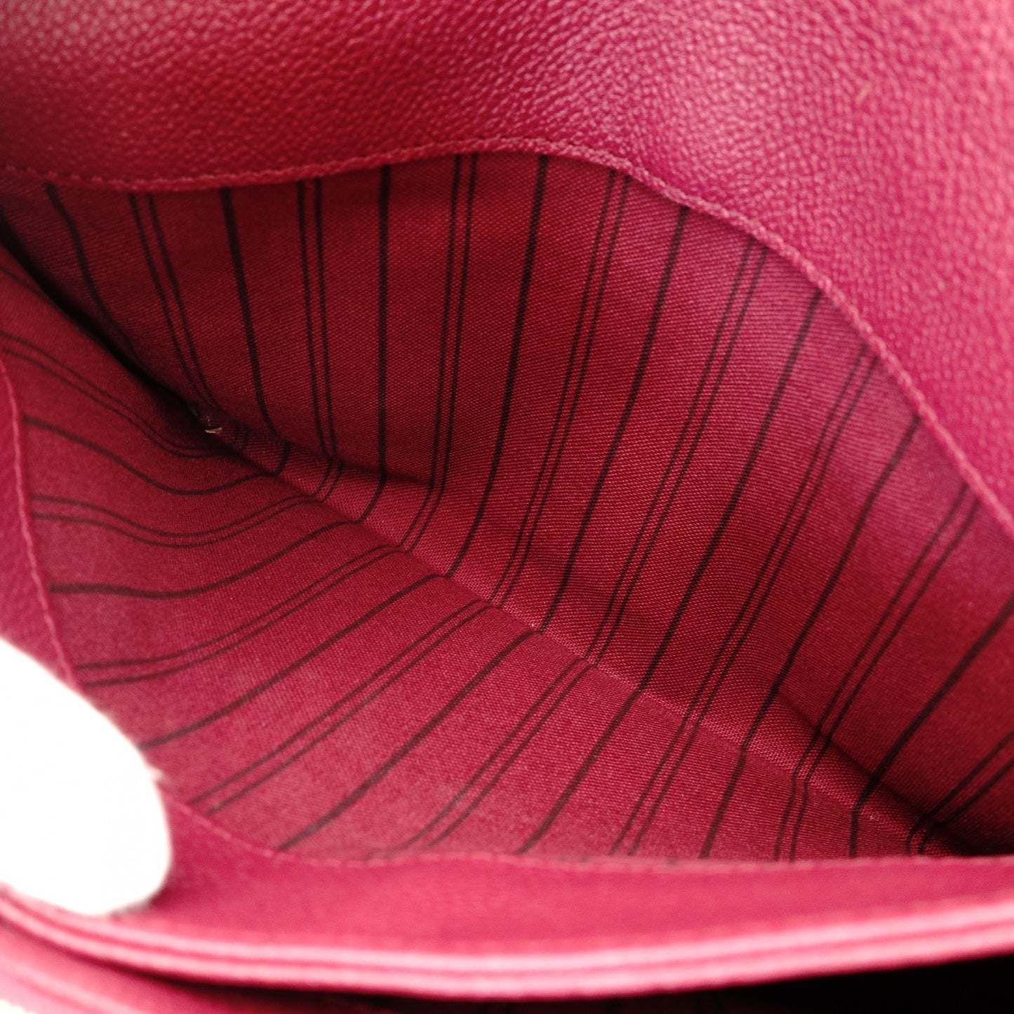 Louis Vuitton Fascinante Monogram Implant Shoulder Bag Orolle Leather Logo Gold Hardware Crossbody 7-10-535