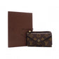 LOUIS VUITTON Portofolio Victoire Monogram Canvas Tri-fold Wallet, PVC/Leather, Brown