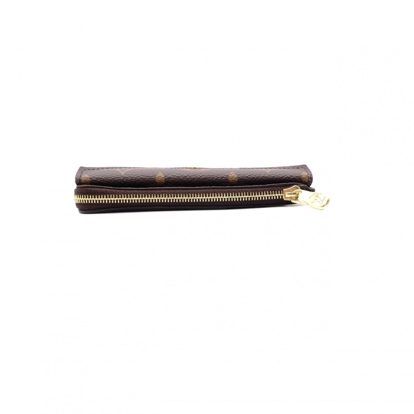 LOUIS VUITTON Portofolio Victoire Monogram Canvas Tri-fold Wallet, PVC/Leather, Brown