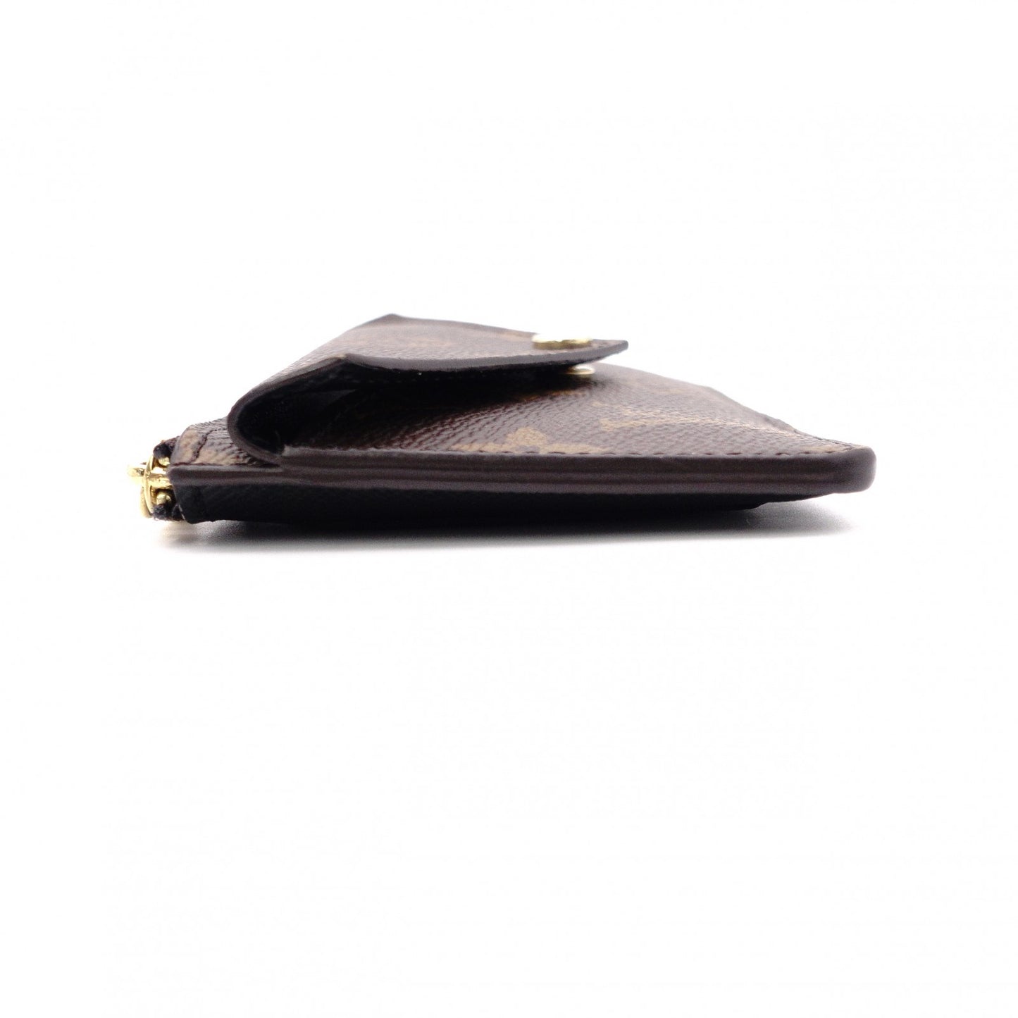 LOUIS VUITTON Portofolio Victoire Monogram Canvas Tri-fold Wallet, PVC/Leather, Brown
