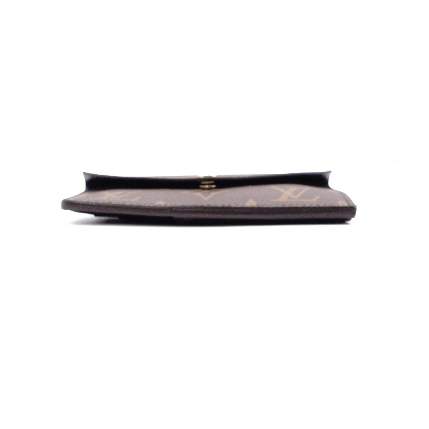 LOUIS VUITTON Portofolio Victoire Monogram Canvas Tri-fold Wallet, PVC/Leather, Brown