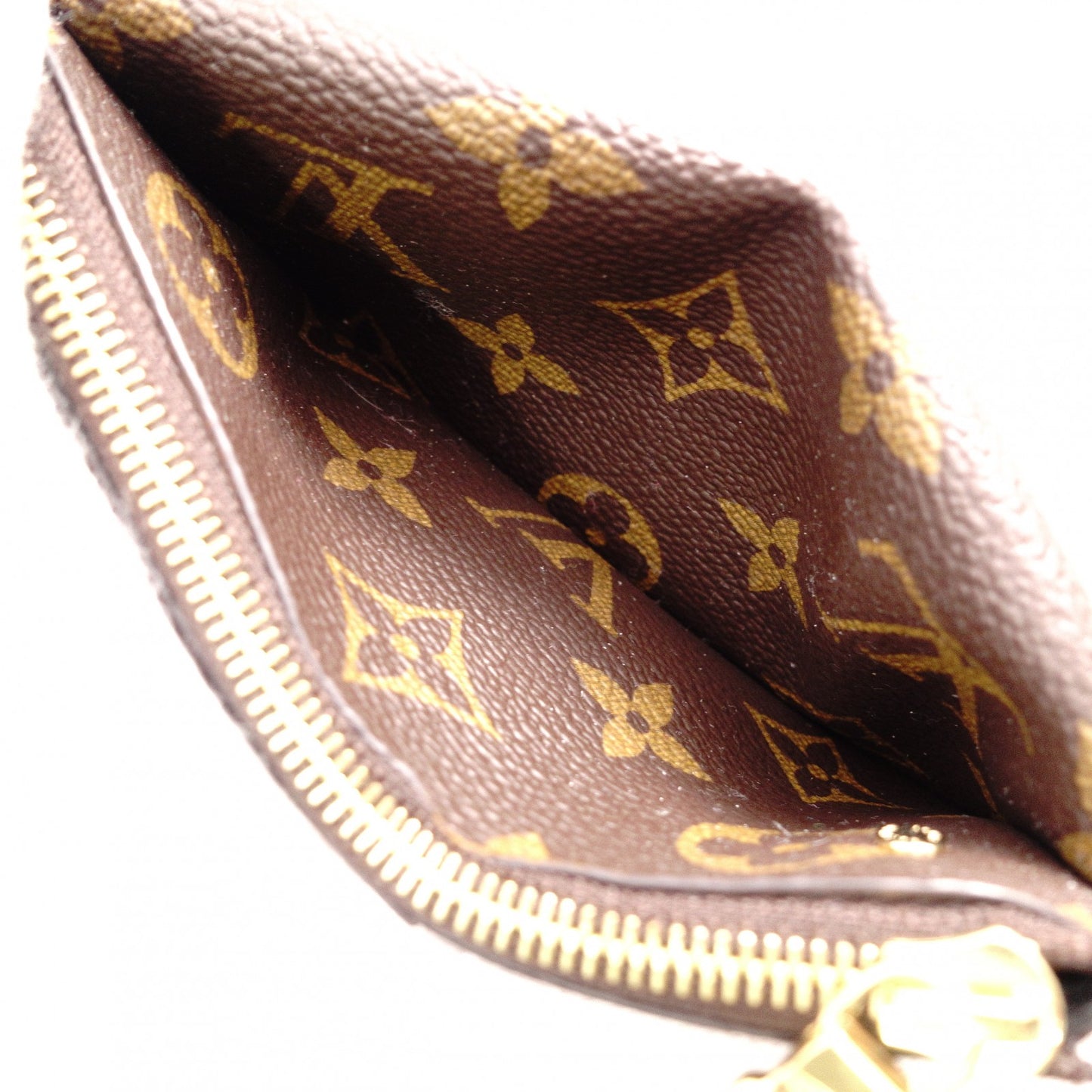 LOUIS VUITTON Portofolio Victoire Monogram Canvas Tri-fold Wallet, PVC/Leather, Brown