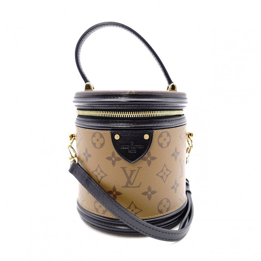 LOUIS VUITTON Monogram Reverse Shoulder Bag in Brown