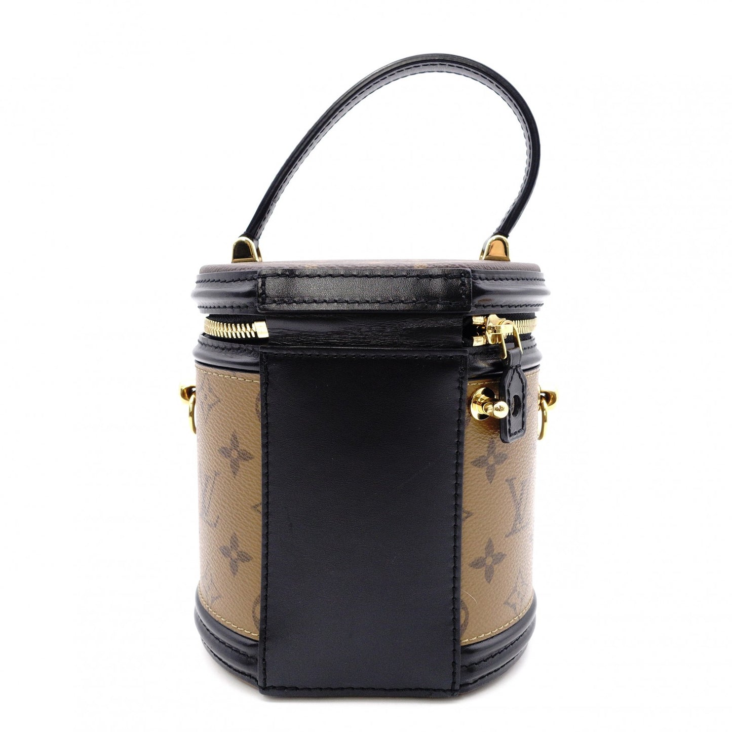 LOUIS VUITTON Monogram Reverse Shoulder Bag in Brown