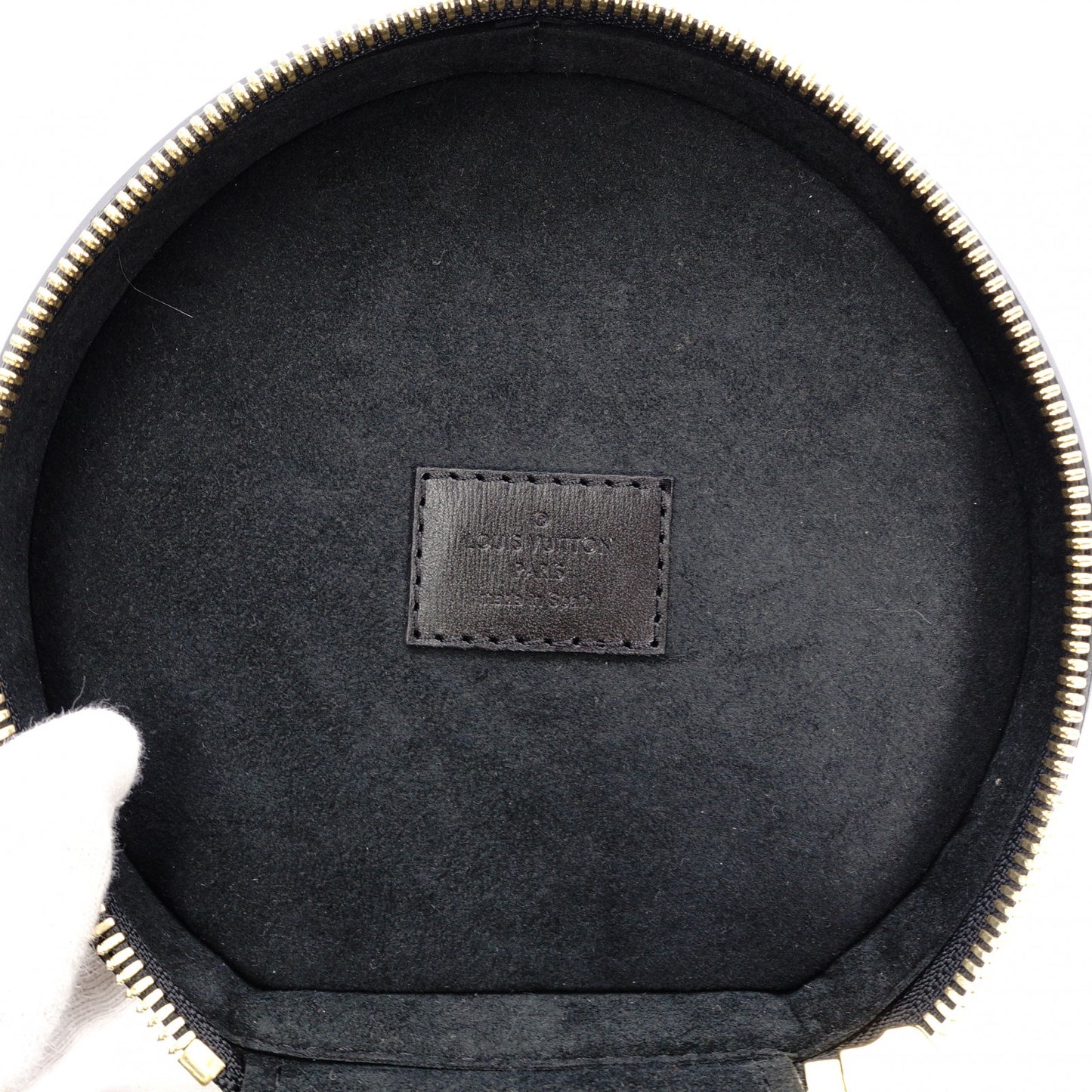 LOUIS VUITTON Monogram Reverse Shoulder Bag in Brown
