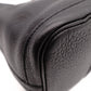 HERMES Garden Party TPM Tote Bag, Leather, Black, Silver Hardware, □K Stamped