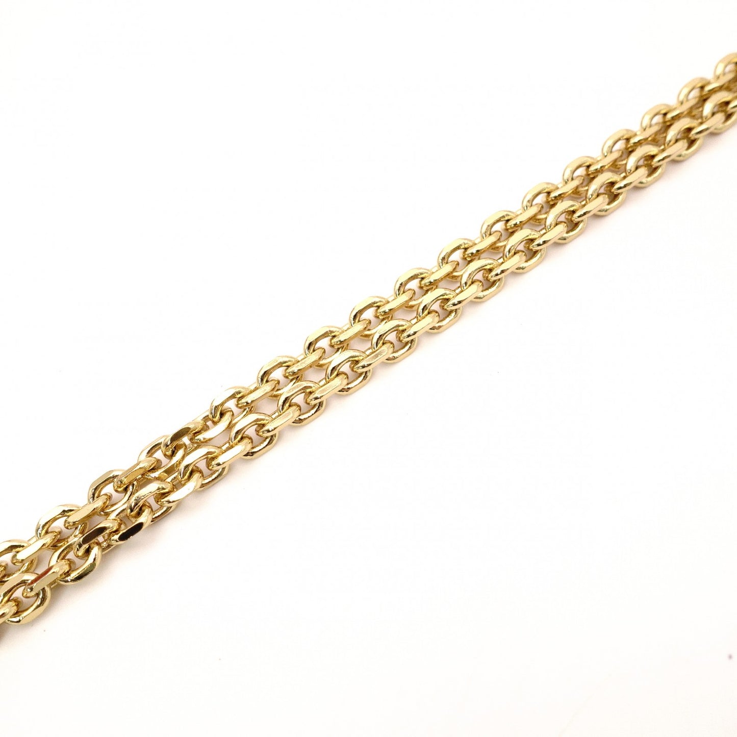 FENDI Wallet Chain, Leather, Beige, Shoulder Bag, PVC, FF Logo