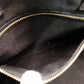 PRADA Canapa Mini Black Canvas Handbag Black Tote Logo Gold Hardware 7-10-728
