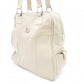 LOEWE Anagram Shoulder Bag Leather Beige Vintage