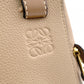 LOEWE Hammock Small Handbag, Leather, Beige, 2-Way Crossbody