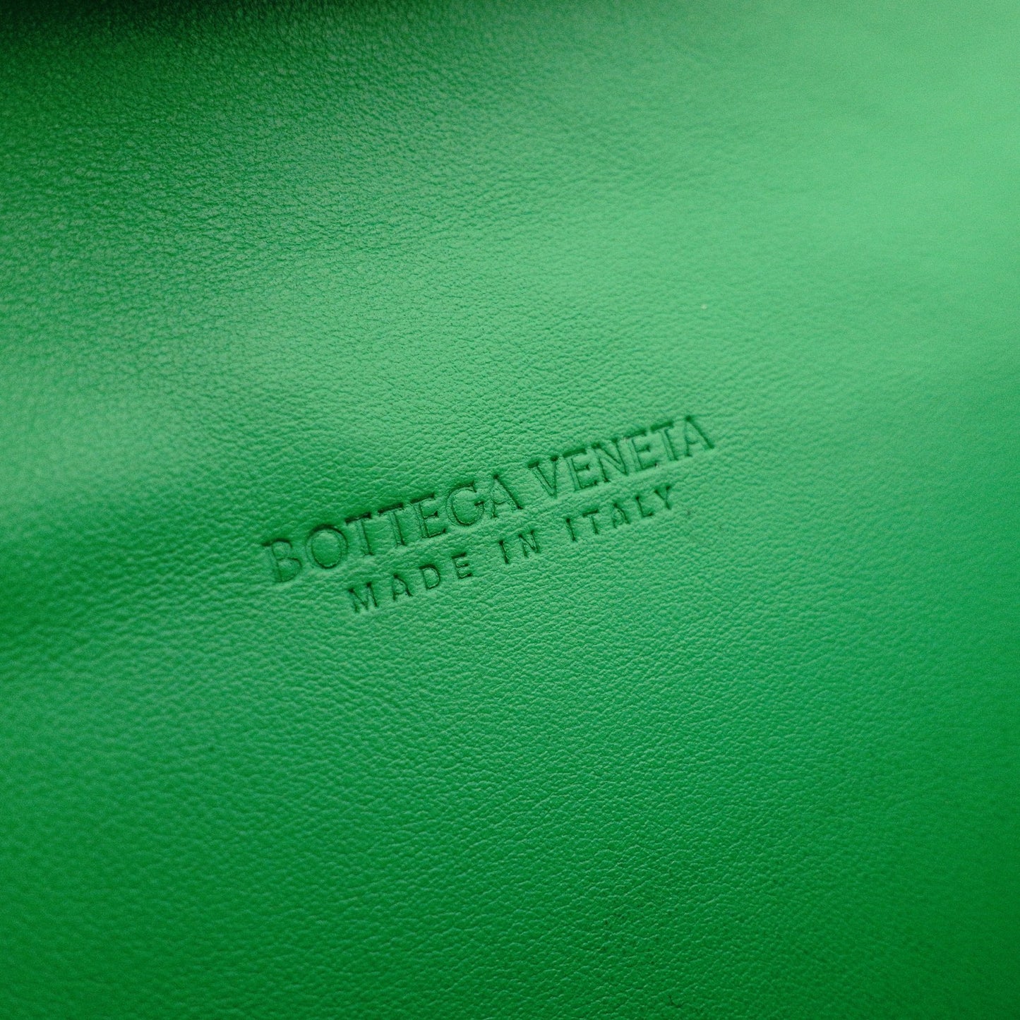 BOTTEGA VENETA Intrecciato Long Wallet, Leather, Black/Green, Men's