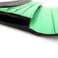 BOTTEGA VENETA Intrecciato Long Wallet, Leather, Black/Green, Men's
