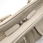 LOEWE Anagram Shoulder Bag Leather Beige Vintage