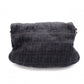 FENDI Zucca Shoulder Bag Canvas Black