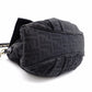 FENDI Zucca Shoulder Bag Canvas Black