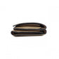 LOEWE Anagram Compact Wallet, Tri-fold, Leather, Beige, Women's