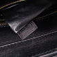 CELINE Luggage Mini Shopper Handbag, Leather, White, Tote Bag