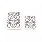 LOEWE Anagram Compact Wallet, Tri-fold, Leather, Beige, Women's