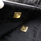 FENDI Zucca Shoulder Bag Canvas Black