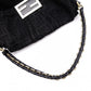 FENDI Zucca Shoulder Bag Canvas Black