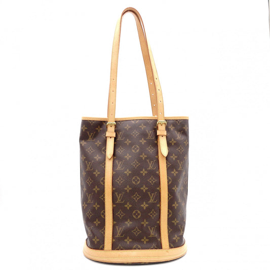 LOUIS VUITTON ルイ・ヴィトン モノグラム キャンバス ショルダーバッグ レザー/PVC ブラウン系【中古】 レディース