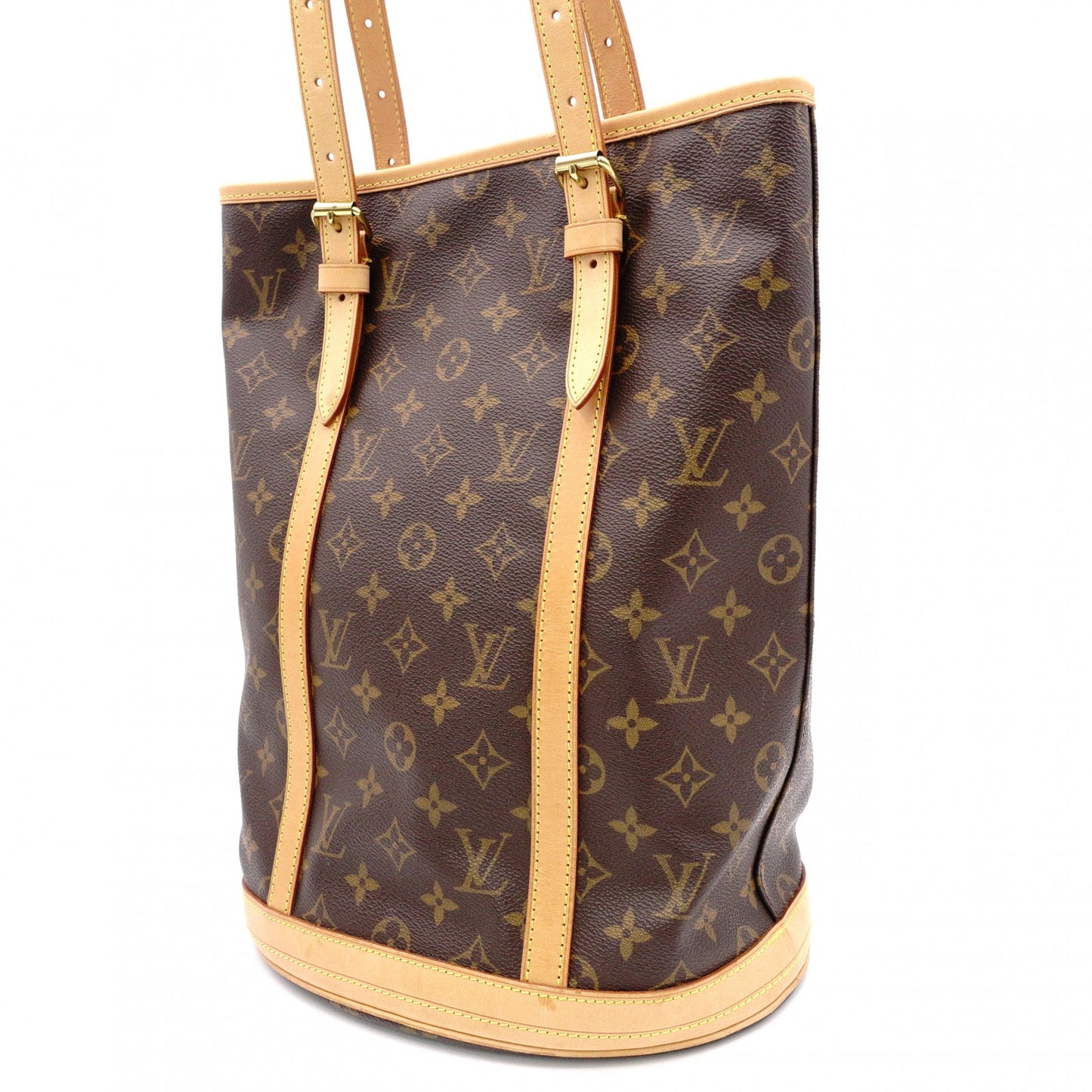 LOUIS VUITTON ルイ・ヴィトン モノグラム キャンバス ショルダーバッグ レザー/PVC ブラウン系【中古】 レディース
