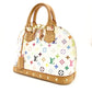 LOUIS VUITTON Alma PM Multicolor Handbag White Studs M92647 7-10-962