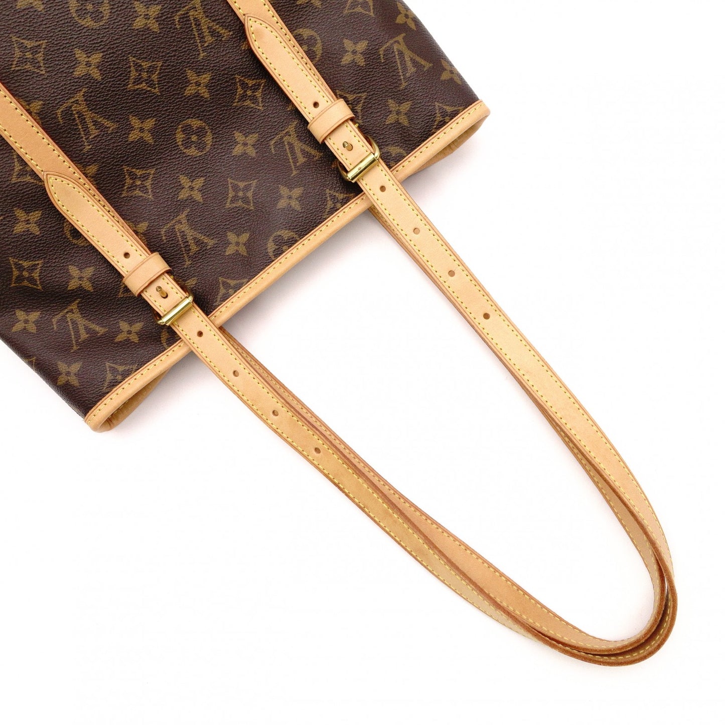 LOUIS VUITTON ルイ・ヴィトン モノグラム キャンバス ショルダーバッグ レザー/PVC ブラウン系【中古】 レディース