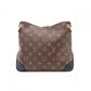 LOUIS VUITTON Odeon NM PM Monogram Shoulder Bag, PVC, Brown, Crossbody