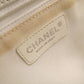 CHANEL Caviar Skin PST Chain Shoulder Bag, Leather, White, Silver Hardware