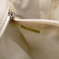 CHANEL Caviar Skin PST Chain Shoulder Bag, Leather, White, Silver Hardware