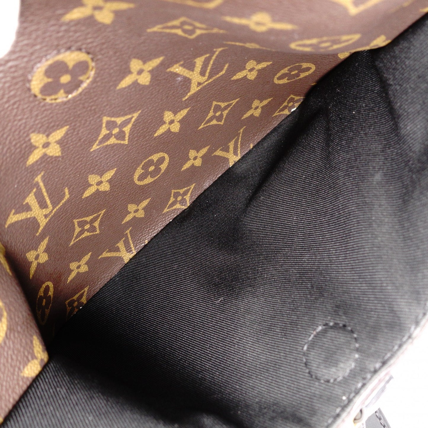 LOUIS VUITTON Odeon NM PM Monogram Shoulder Bag, PVC, Brown, Crossbody