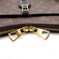 LOUIS VUITTON Odeon NM PM Monogram Shoulder Bag, PVC, Brown, Crossbody