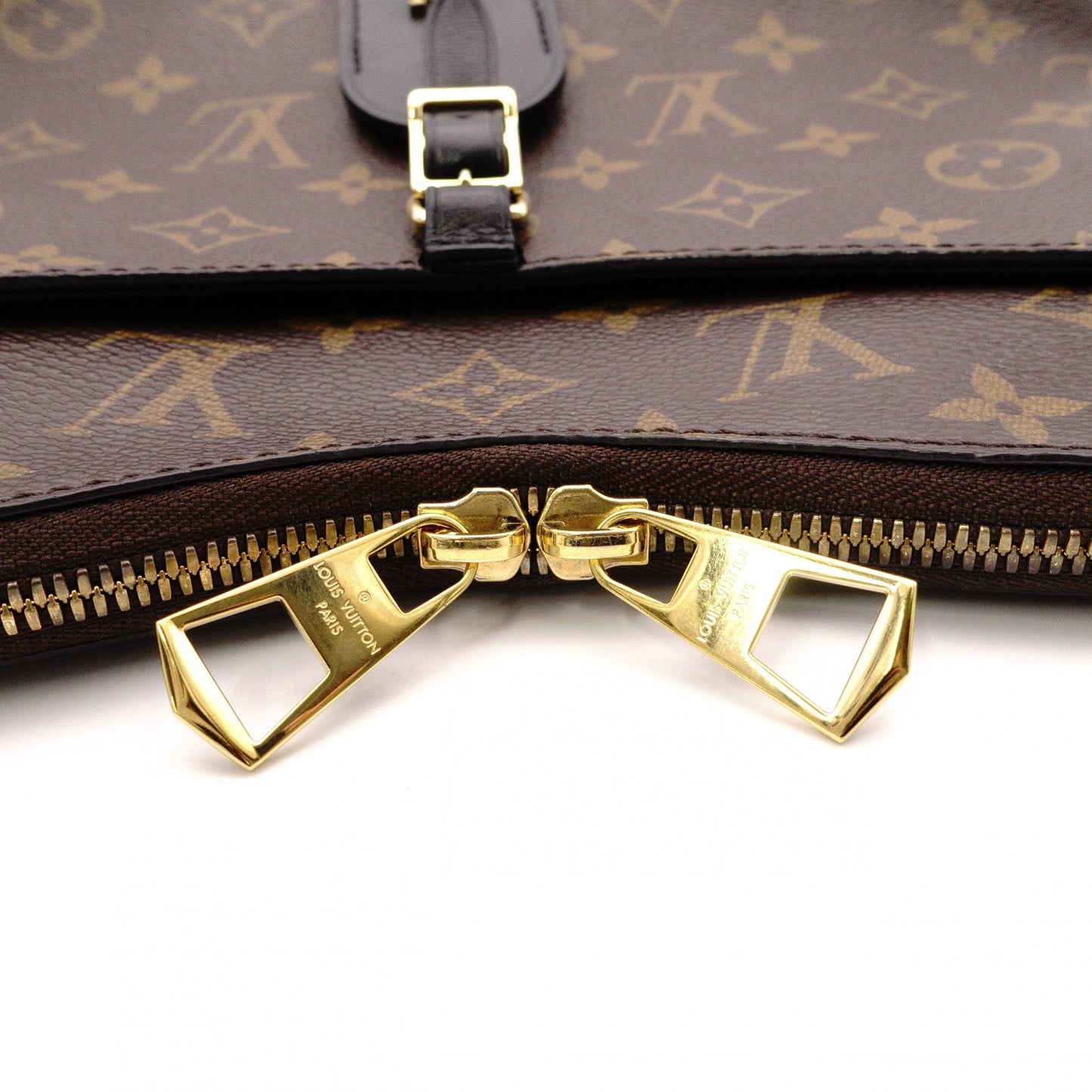 LOUIS VUITTON Odeon NM PM Monogram Shoulder Bag, PVC, Brown, Crossbody