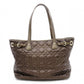 Christian Dior Panarea Tote Bag Leather Brown