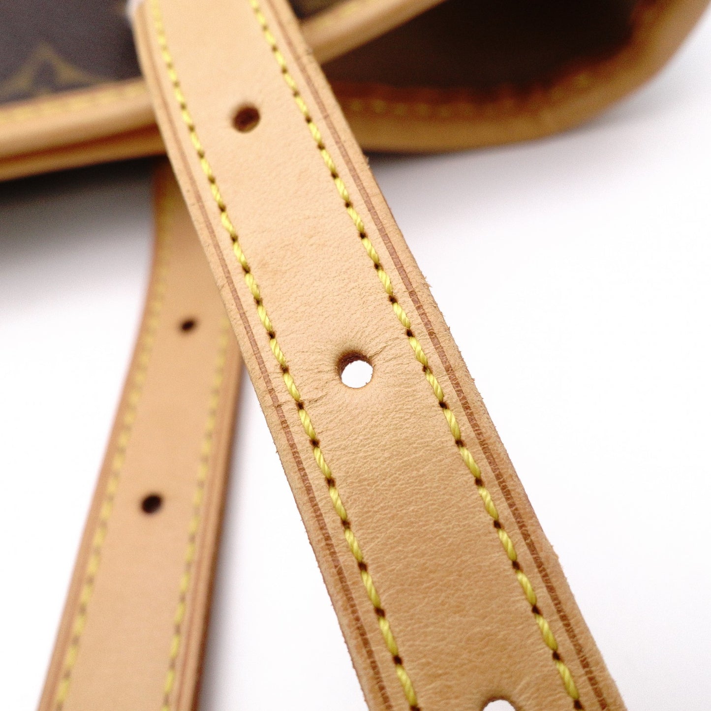 LOUIS VUITTON ルイ・ヴィトン モノグラム キャンバス ショルダーバッグ レザー/PVC ブラウン系【中古】 レディース