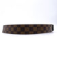 LOUIS VUITTON Damier Belt Men's Size 95