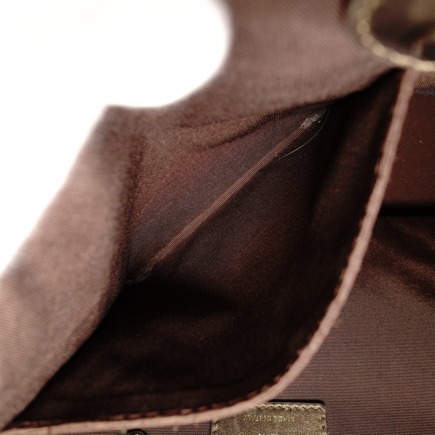Christian Dior Panarea Tote Bag Leather Brown