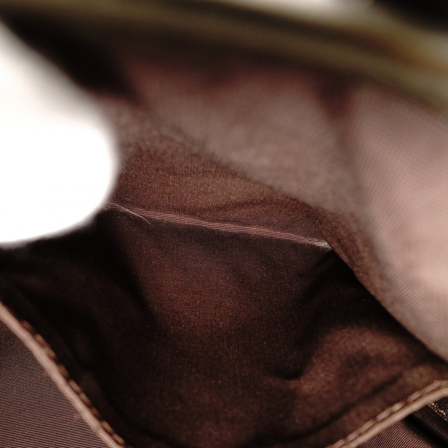 Christian Dior Panarea Tote Bag Leather Brown