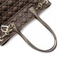 Christian Dior Panarea Tote Bag Leather Brown