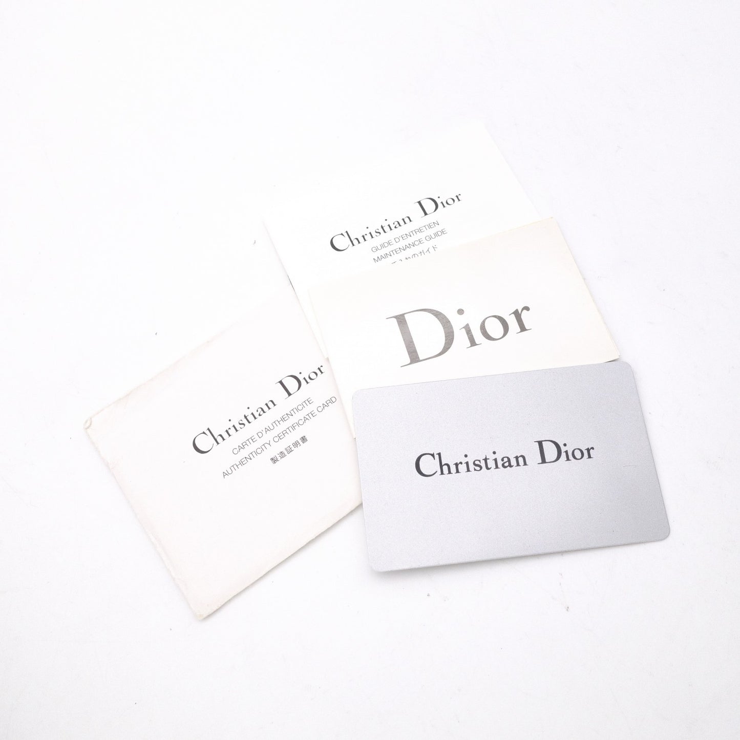 Christian Dior Panarea Tote Bag Leather Brown