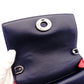 Christian Dior Be Dior Handbag Red × Navy 2-Way Leather Silver Hardware 7-10-667