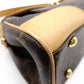 LOUIS VUITTON Beverly MM Monogram Canvas Shoulder Bag, Leather and PVC, Brown