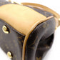 LOUIS VUITTON Beverly MM Monogram Canvas Shoulder Bag, Leather and PVC, Brown